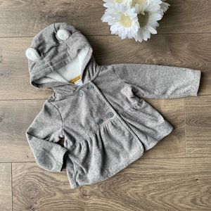 Carter’s Baby Girls Fleece Peacoat (12M)